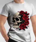 RAMO-DE-ROSAS-CON-CALAVERA-LATERAL-NEGRO