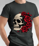 RAMO-DE-ROSAS-CON-CALAVERA-LATERAL-NEGRO